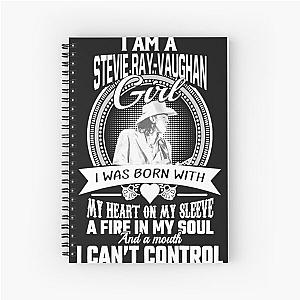 Stevie Ray-Vaughan art Spiral Notebook