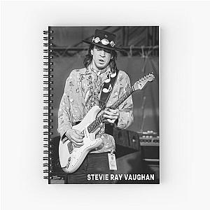 Stevie Ray-Vaughan art Spiral Notebook