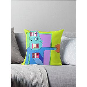 Still Woozy album cover doodle BS Throw Pillow