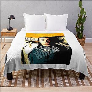 Still Woozy Musician  Stood Still Funny Throw Blanket