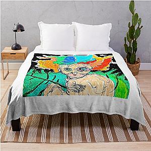 Still Woozy Musician  album Cover Gif Throw Blanket