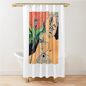 Still Woozy Musician   Funny Shower Curtain