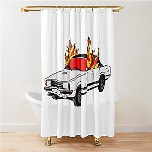 Still Woozy Car Shower Curtain