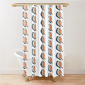 Wolfcat Still Woozy Shower Curtain