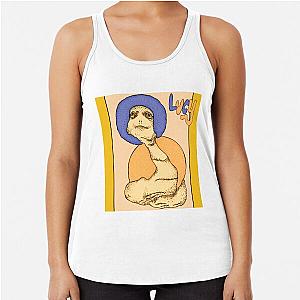 Still Woozy album cover doodle Racerback Tank Top