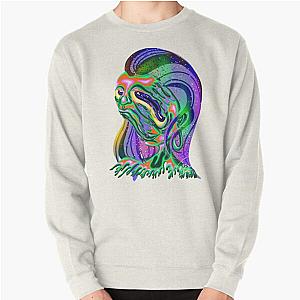 Vacation still woozy inspired surrealist portrait Pullover Sweatshirt