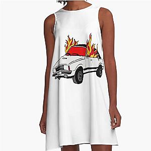 Still Woozy Car A-Line Dress