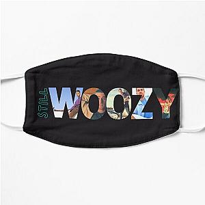 still woozy t shirt - sticker Flat Mask