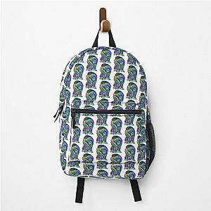 Vacation still woozy inspired surrealist portrait Backpack