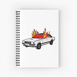 Still Woozy Car Spiral Notebook