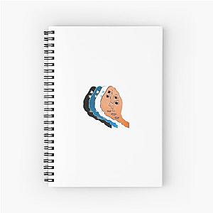 Wolfcat Still Woozy Spiral Notebook