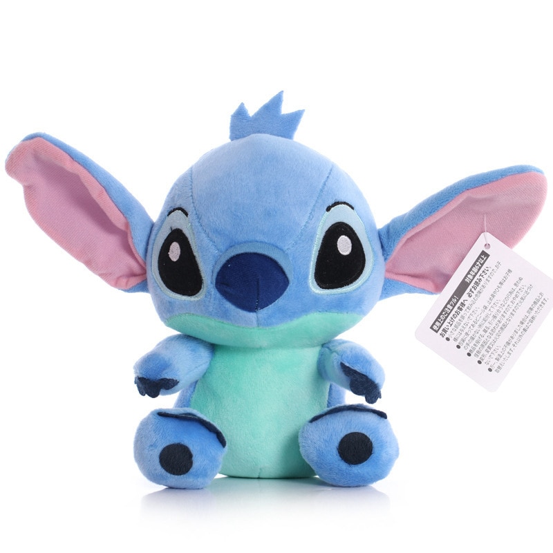 20 cm Disney Cartoon Blue Pink Stitch Stuffed Animal Toy | Stitch Plush ...