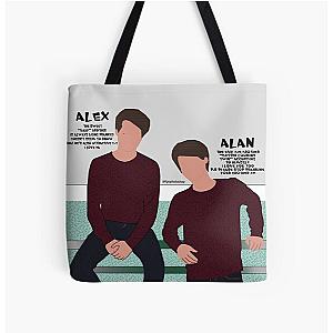 2 Halves of a Whole (The Stokes Twins) All Over Print Tote Bag