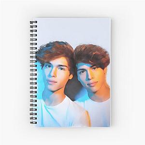 Alan and Alex Stokes Twins Spiral Notebook