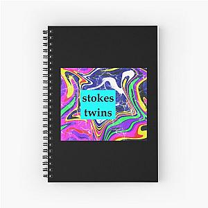 stokes twins   Spiral Notebook