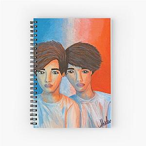 Stokes Twins Fan Art Spiral Notebook