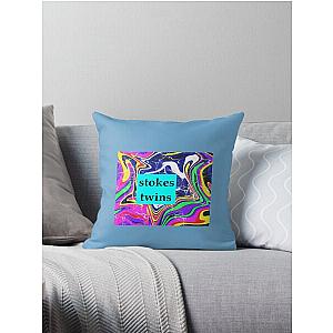 stokes twins   Classic T-Shirt Throw Pillow