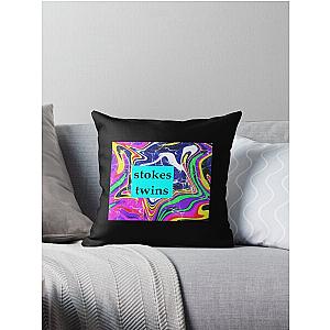 stokes twins   Throw Pillow