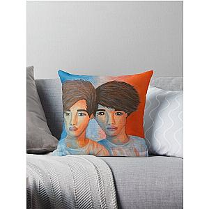 Stokes Twins Fan Art Throw Pillow