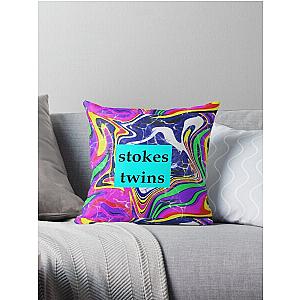 stokes twins Throw Pillow