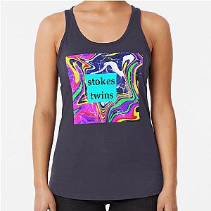 stokes twins   Racerback Tank Top