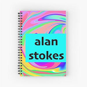 alan stokes Spiral Notebook