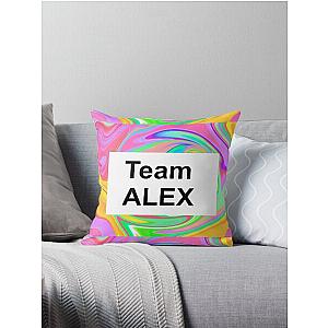 Team alex Throw Pillow