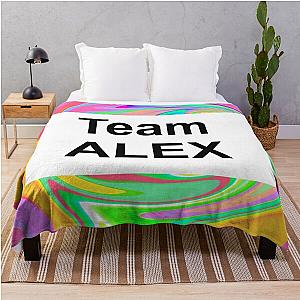 Team alex Throw Blanket