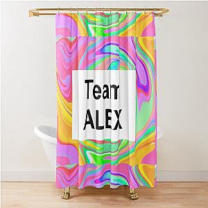 Team alex Shower Curtain