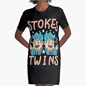 Stokes Twins Graphic T-Shirt Dress