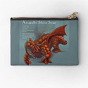 Amaretto Stone Sour Cocktail Dragon (Drinking with Dragons 2020) Zipper Pouch