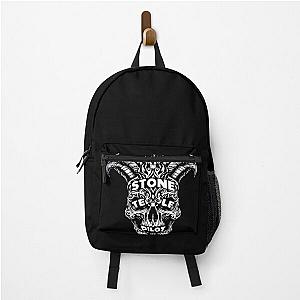 Stone Pilots STP Skull Black and White Backpack