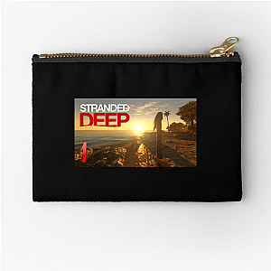 This Island Is Mine Now Stranded Deep Zipper Pouches