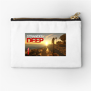 This Island Is Mine Now Stranded Deep Zipper Pouches