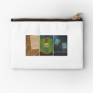 Strange Horticulture Every Leaf A Clue Strange Horticulture Zipper Pouches