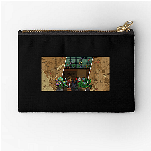 Strange Horticulture Find Your Hidden Flora Strange Horticulture Zipper Pouches