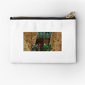Strange Horticulture Find Your Hidden Flora Strange Horticulture Zipper Pouches