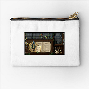 Strange Horticulture Botanist Of The Occult Strange Horticulture Zipper Pouches