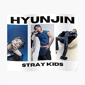 Hyunjin Stray kids sticker Poster RB1608