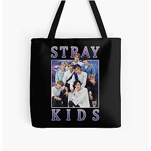 STRAY KIDS Vintage Retro Band Style 90s  All Over Print Tote Bag RB1608