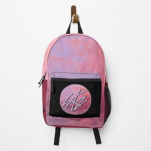 STRAY KIDS SKZ Logo Symbol Signature Pink Purple Sunset Writing Backpack RB1608