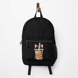 STRAY KIDS Minho Lee Know BOBA TEA Cute Cat Drink Backpack RB1608