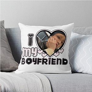 Stray Kids - Han Jisung (I Love my Boyfriend) Throw Pillow RB1608