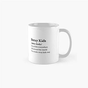 Stray Kids everywhere all around the world Aesthetic Quote Classic Mug RB1608