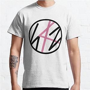 Stray Kids T-Shirts - Hot! SKZ Logo MAXIDENT Pink Ver T-Shirt