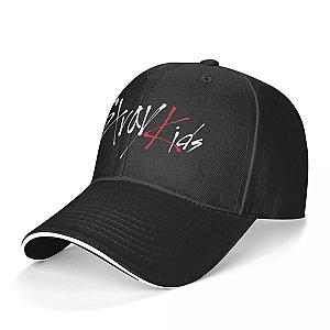 Stray Kids Cap - Stray Kids Logo Unisex Sport Fashion Baseball Caps