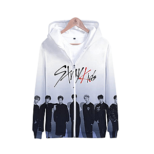 Stray Kids Jacket - Kpop 3D Printed Long Sleeve Boy Band Jackets