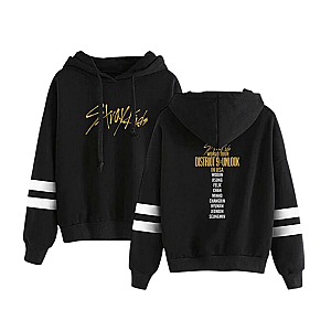 Stray Kids Hoodie -  Hip Hop Hooded Pullover Long Sleeve Hoodies
