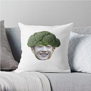 Stray Kids Pillows - Bang Chan Broccoli  Stray Kids 3RACHA Throw Pillow