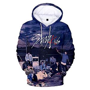Stray Kids Hoodie - 3D Printed Fashion Long Sleeve Hoodies